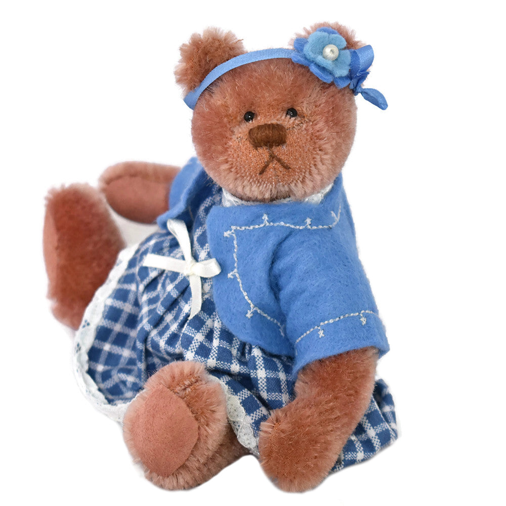 Miniature teddy bear handmade collectable for the discerning collector