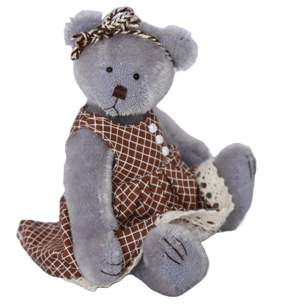 Traditional miniature teddy bear handmade for collectors