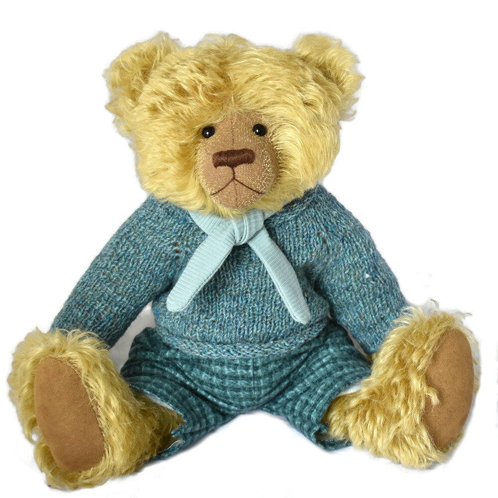 One of a kind mohair teddy bear collectable